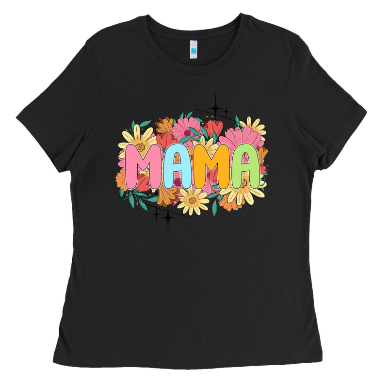 Floral Mama Ladies Tee by JahusDesignShop | Teevron