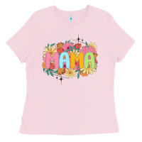 Bubblegum Pink floral mama Ladies Tee - JahusDesignShop