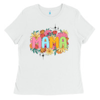 White floral mama Ladies Tee - JahusDesignShop