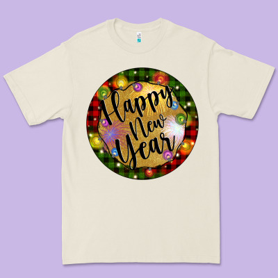 Christmas Happy New Year Premium Tee Designed By Artiststas
