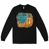 Black but i think i love fall most of all Long Sleeve Tee - JahusDesignShop