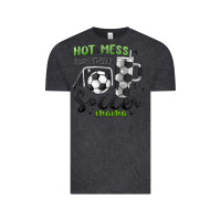 Vintage Black hot mess always stressed soccer mama stanley cup Vintage Tee - MaliasSmallBusiness
