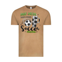 Hot Mess Always Stressed Soccer Mama Stanley Cup Vintage Tee | Teevron