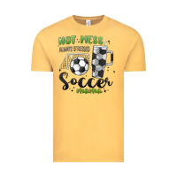 Vintage Mustard hot mess always stressed soccer mama stanley cup Vintage Tee - MaliasSmallBusiness