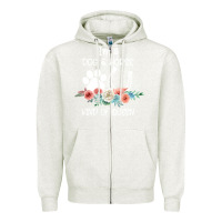 Oatmeal Heather Im A Dog And Horse Kind Of Queen Zipper Hoodie - Bettercallsaul
