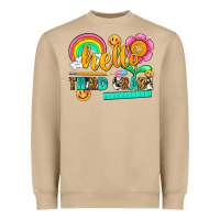 Mushroom hello third grade Heavyweight Sweatshirt - NancyCooperArtShop