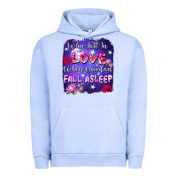 Pigment Grape Ice Why Fall İn Love When You Can Fall Asleep Urban Hoodie - FaDigitalArtStudio