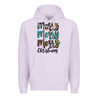 Lilac merry christmas Premium Hoodie - JahusDesignShop
