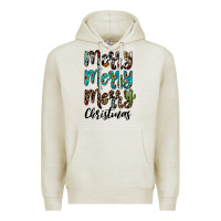 Oatmeal Heather merry christmas Premium Hoodie - JahusDesignShop