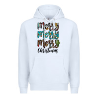 White merry christmas Premium Hoodie - JahusDesignShop