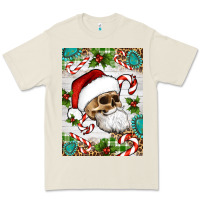 Bone Christmas hippie skeleton santa Premium Tee - Artiststas