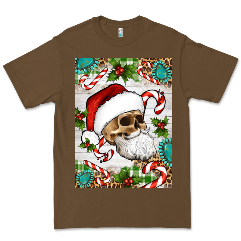 Christmas Hippie Skeleton Santa Premium Tee by Artiststas | Teevron