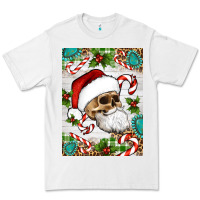 White Christmas hippie skeleton santa Premium Tee - Artiststas