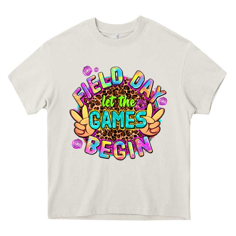 Field Day Let The Games Begin Heavy Core Tee by AdoDesignShop | Teevron