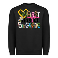 Black my first day of 5th grade Heavyweight Sweatshirt - NancyCooperArtShop