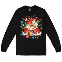 Black mexican santa Long Sleeve Tee - MaliasSmallBusiness