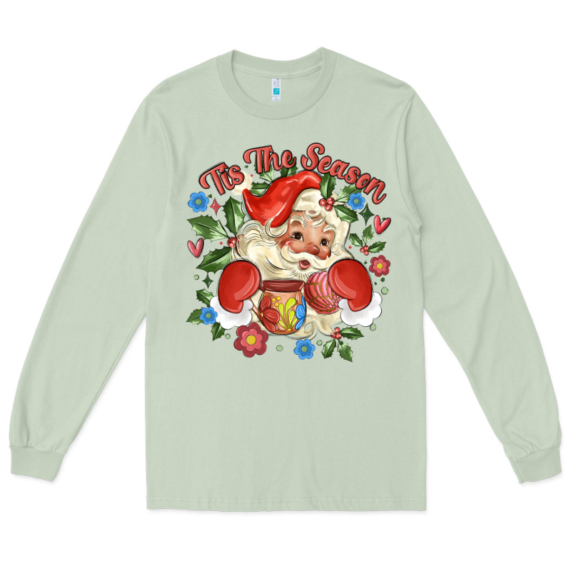 Mexican Santa Long Sleeve Tee by MaliasSmallBusiness | Teevron