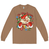 Toasted Coconut mexican santa Long Sleeve Tee - MaliasSmallBusiness
