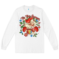White mexican santa Long Sleeve Tee - MaliasSmallBusiness