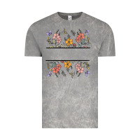 Cloud Rock wildflower your text here Vintage Tee - MaliasSmallBusiness