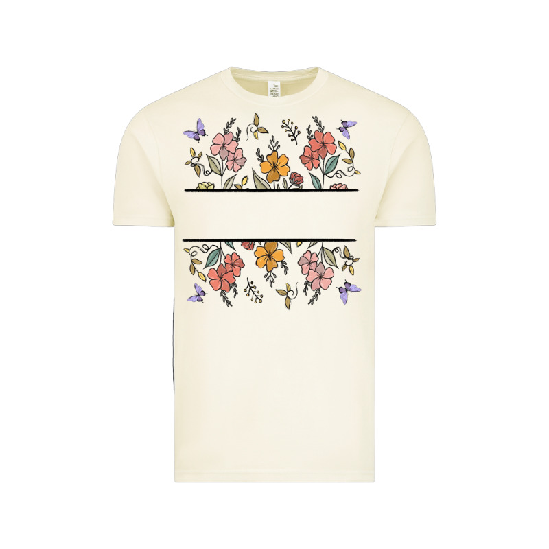Wildflower Your Text Here Vintage Tee by MaliasSmallBusiness | Teevron