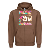 Chestnut Cool I Love Music Shirt Gifts Music Is My Second Language Zipper Hoodie - Bettercallsaul