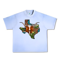 Grape Ice longhorn texas map Urban Heavy Tee - AdoDesignShop