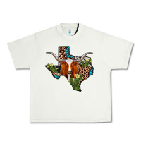 Pistachio longhorn texas map Urban Heavy Tee - AdoDesignShop