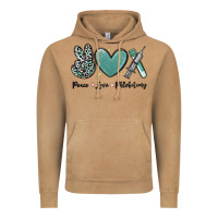 Vintage Camel peace love phlebotomy Vintage Hoodie - MaliasSmallBusiness