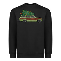 Black christmas vacation car Heavyweight Sweatshirt - MaliasSmallBusiness
