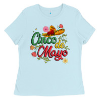 Baby Blue cinco de mayo Ladies Tee - JahusDesignShop