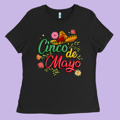 Cinco De Mayo Ladies Tee Designed By Jahusdesignshop