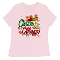 Bubblegum Pink cinco de mayo Ladies Tee - JahusDesignShop