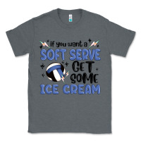 Charcoal Heather if you want a soft serve get some ice cream Classic Tee - MaliasSmallBusiness