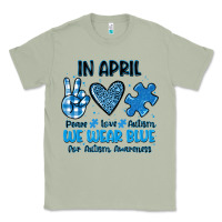 Matcha in april we wear blue Classic Tee - JahusDesignShop