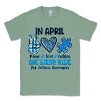 Sage in april we wear blue Classic Tee - JahusDesignShop