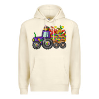 Sandshell mardi gras tractor Premium Hoodie - CowGirlArtShop