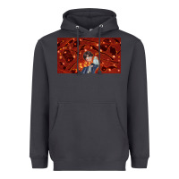 Smoke wizard boy and owl Heavyweight Hoodie - TumblerDesignByShophia
