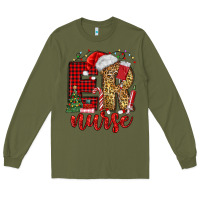 Army Green er nurse christmas Long Sleeve Tee - MaliasSmallBusiness