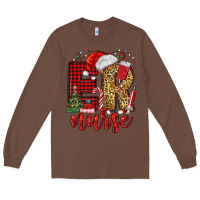 Chestnut er nurse christmas Long Sleeve Tee - MaliasSmallBusiness