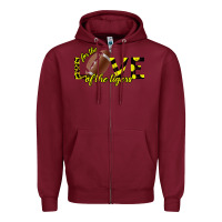 Burgundy Love of the Tigers Zipper Hoodie - Bettercallsaul