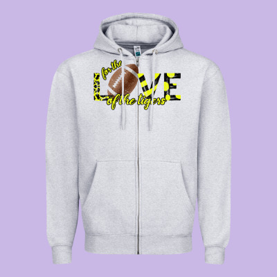 Love Of The Tigers Zipper Hoodie Designed By Bettercallsaul