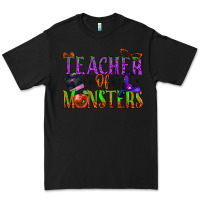 Black teacher of monsters Premium Tee - BundleAndBundleShop
