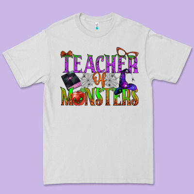 Teacher Of Monsters Premium Tee Designed By Bundleandbundleshop
