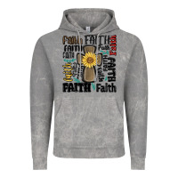 Cloud Rock faith cross Vintage Hoodie - MaliasSmallBusiness