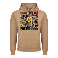 Vintage Coffee faith cross Vintage Hoodie - MaliasSmallBusiness