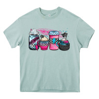 Racing Coffee Cups Heavy Core Tee | Teevron