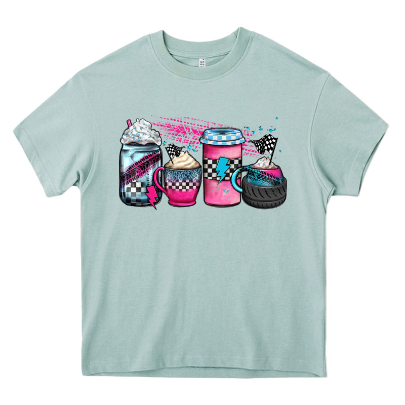 Racing Coffee Cups Heavy Core Tee by JahusDesignShop | Teevron