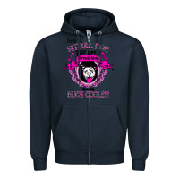 Navy I'm A Pitbull Mom Just Like A Normal Mom Zipper Hoodie - Bettercallsaul