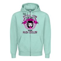 I'm A Pitbull Mom Just Like A Normal Mom Zipper Hoodie | Teevron